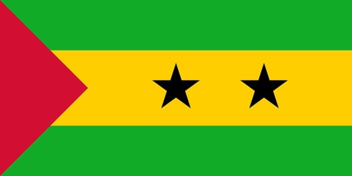 National flag of Sao Tome and Pricipe
