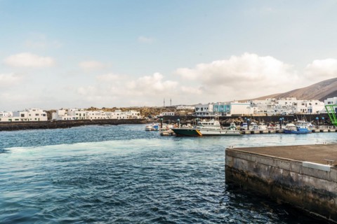 Port view in Orzola