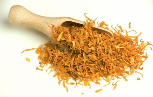 Dried marigold