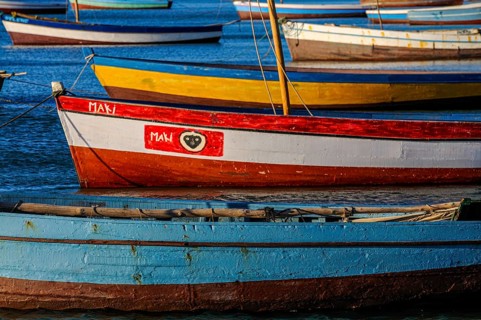 Fishing boats in the harbour of Diego Suarez