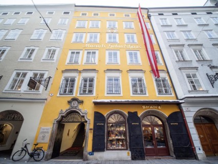 Yellow facade