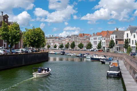 Cityscape at Rotterdamsekaai