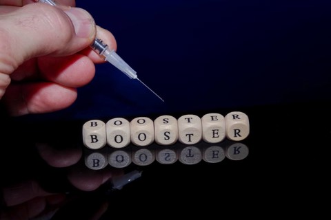Concept image Booster vaccination
