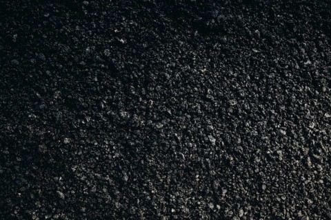 Stone asphalt texture background black granite gravel