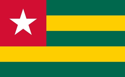 National flag of Togo