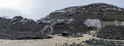 Glacier cave