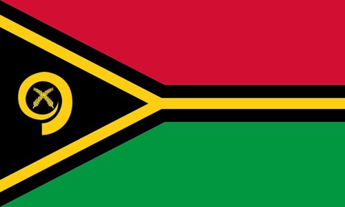 National flag of Vanuatu