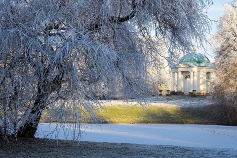 Temple on the Swan Island in the Karlsaue