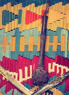 Ottoman style decorative mace as Medieval time weapon
