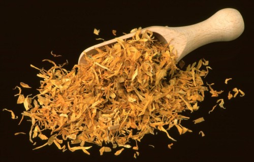 Dried marigold