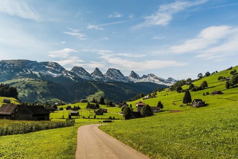 View of the Churfirsten