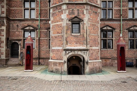 Guard at the Rosenborg castle