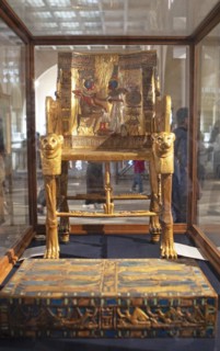 Golden Throne of Tutankhamun