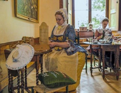 Baroque Days Historical Costumes Bueckeburg Castle Schaumburg Lower Saxony Germany