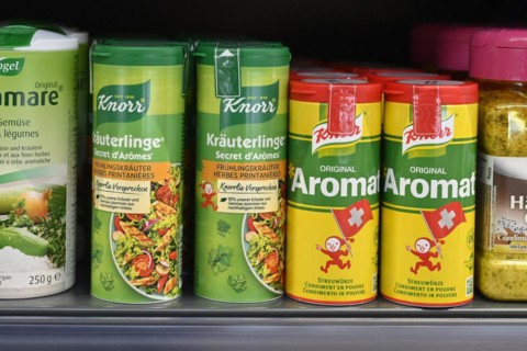 Sales shelf spices
