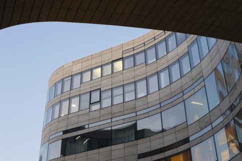 Modern commercial building