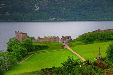 Urquart Castle on Loch Ness