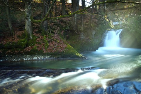 River Argen in the Eistobel