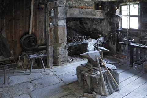 Old forge built in 1780 from Westheim