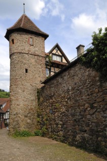 Swedish tower of the 12th century town fortifications