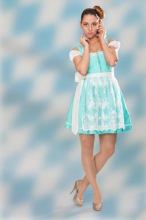 Woman in dirndl