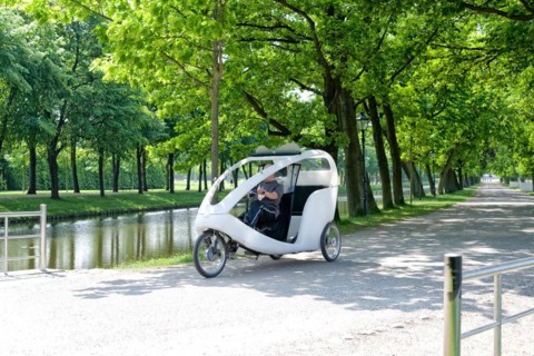 Tricycle as a means of transport Vehicle