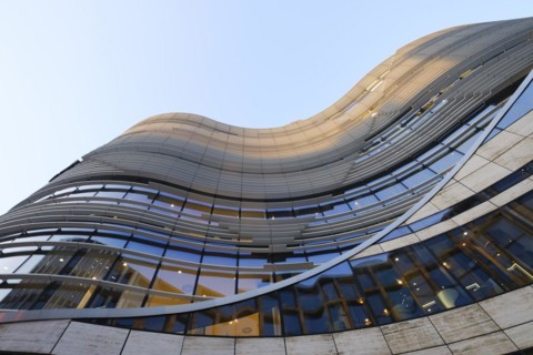 Modern commercial building