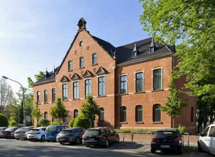 Worms University of Applied Sciences on the site of the former Prince Carl Barracks or Caserne des Valliers