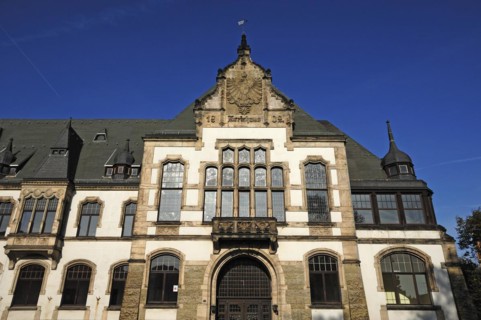 Kreishaus with Quedlinburg coat of arms Built in 1902