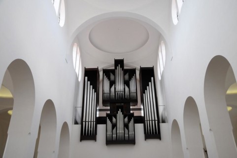 Organ in the church of St. Moritz in Augsburg