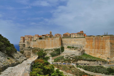 View of Bonifacio from the east