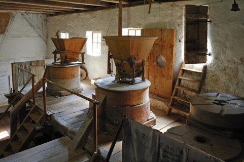 Old mill room in the mill