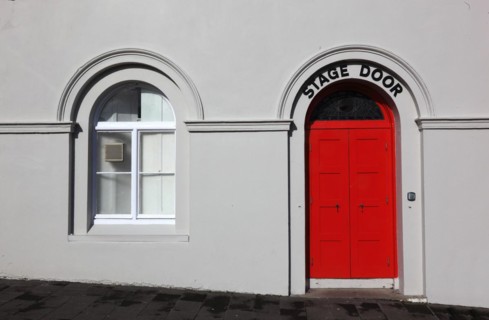 Stage entrance to the Playhouse