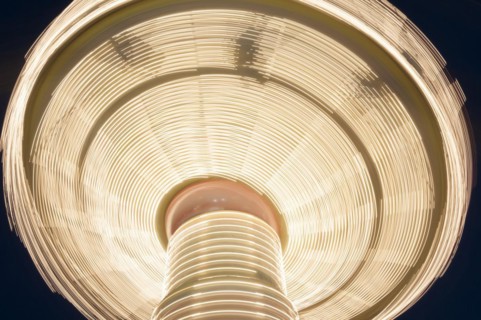 Carousel at night