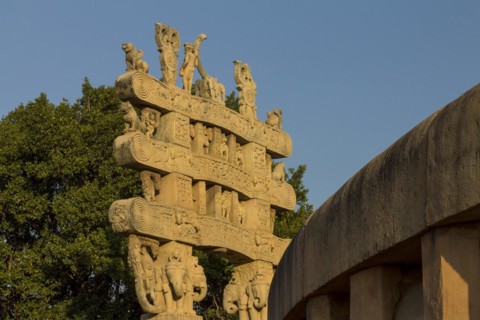 Elaborately carved North Torana