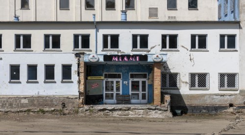 Old and modernised blocks of houses in Prora
