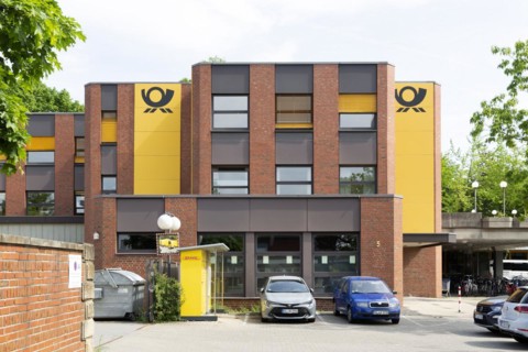 Main post office at the railway station