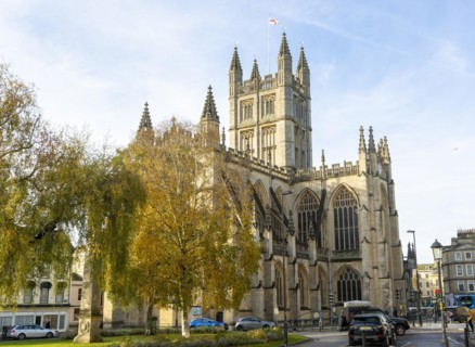 Abbey church building