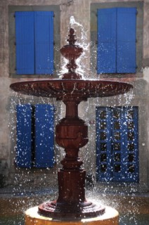 Village fountain