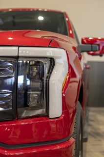 The Ford F-150 Lightning electric truck