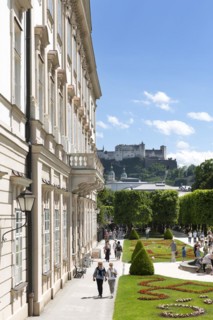 Mirabell Palace with Mirabell Gardens