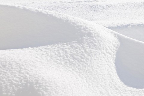 Abstract of snow and light