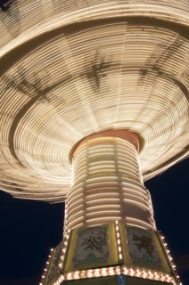 Carousel at night