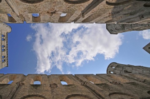 Abbey ruins from the 11th century