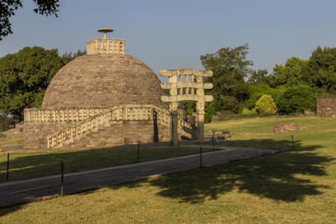 Stupa 3 with its single torana