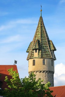 Gruener Turm is a historical sight in the city of Ravensburg. Ravensburg