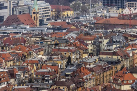 View of the state capital