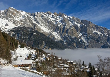 The hamlet of Mayens de Chamoson