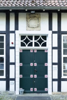Doll museum in a half-timbered house from 1684