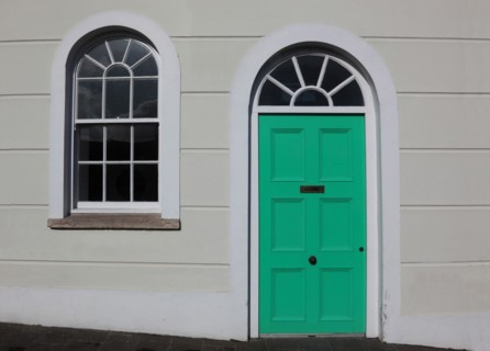 Stage entrance to the Playhouse